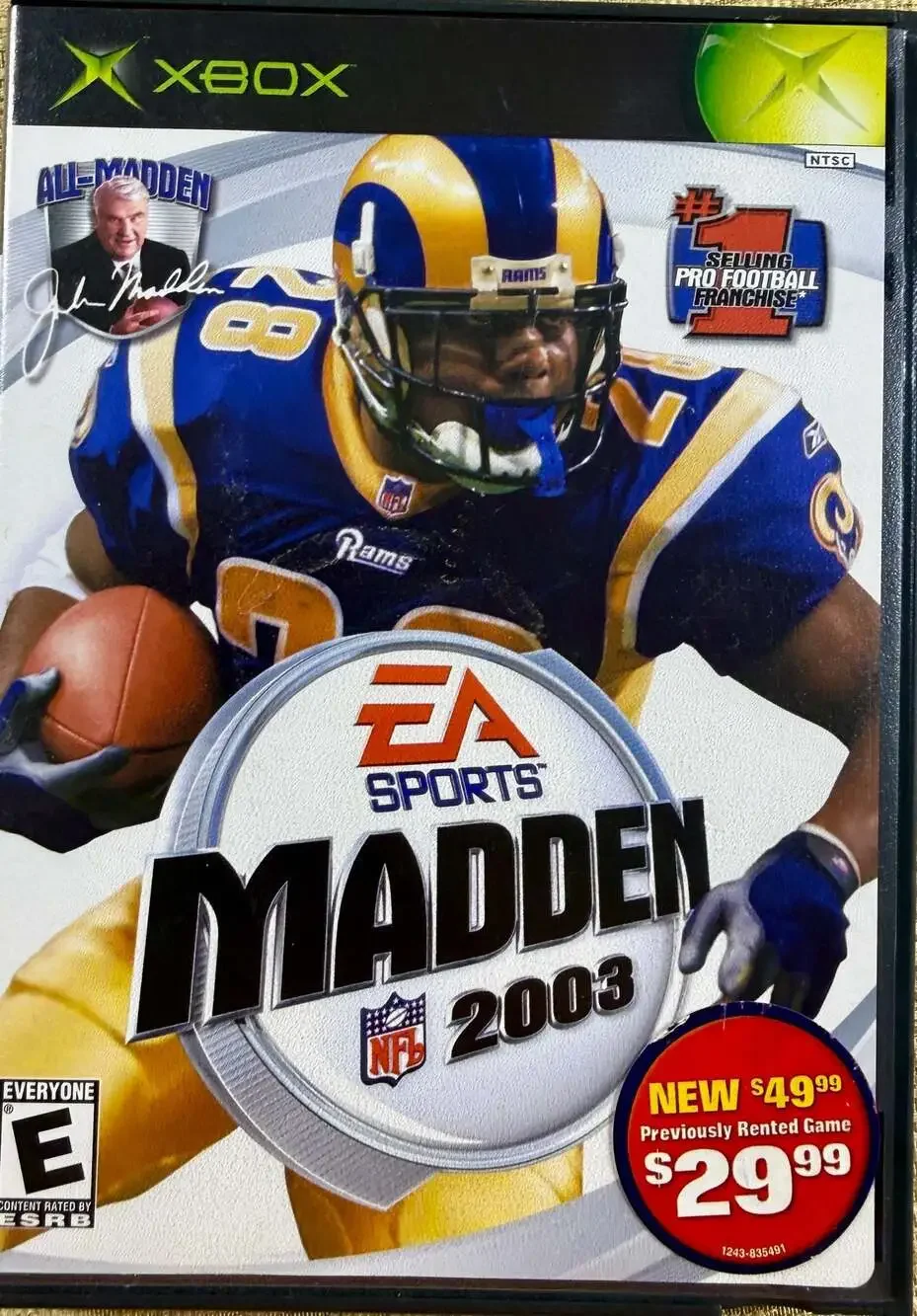 Madden NFL 2003 Xbox